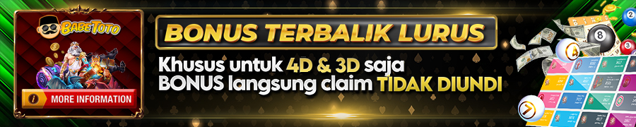 Bonus Terbalik Lurus Togel